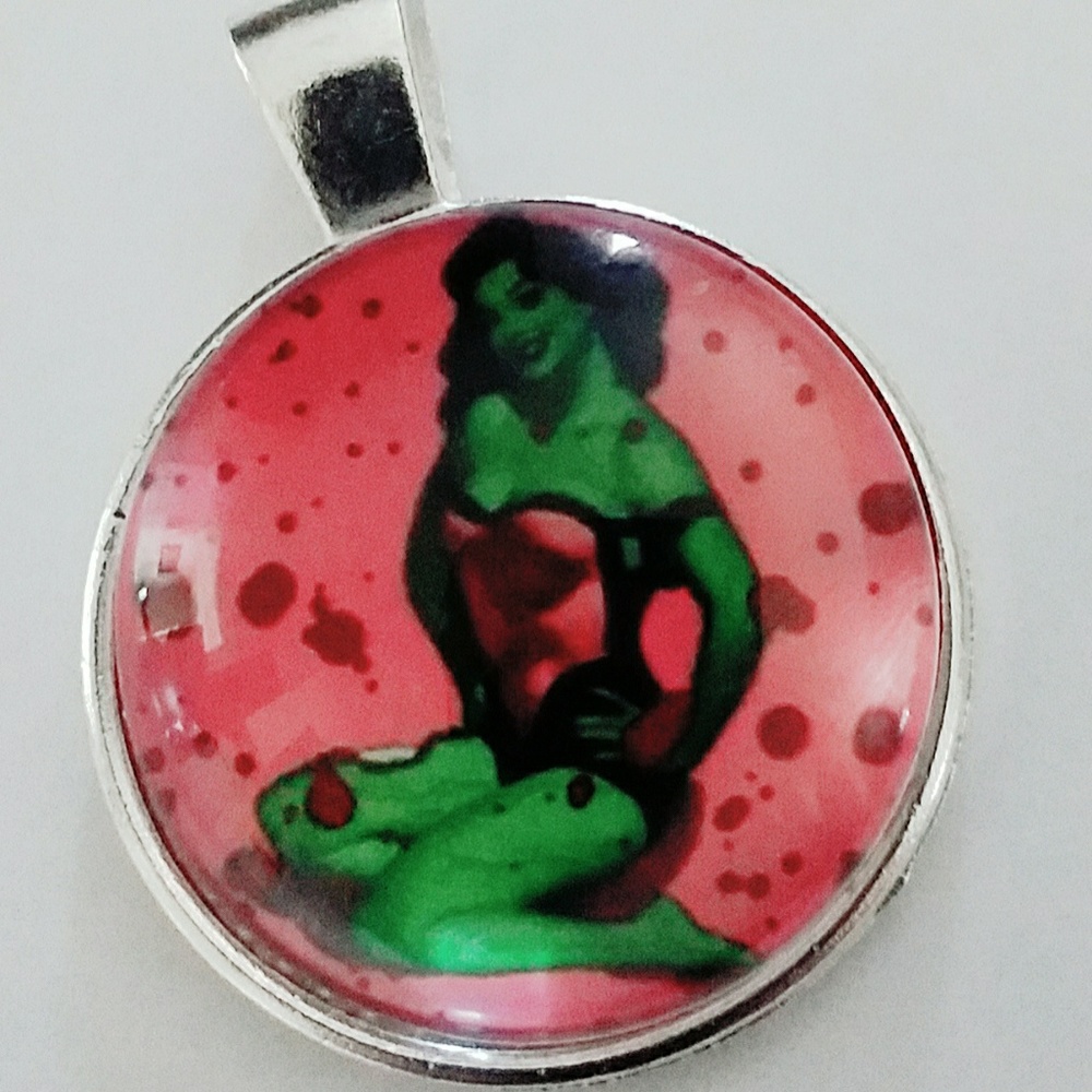 3 for $15 Zombie Pinup Pendant